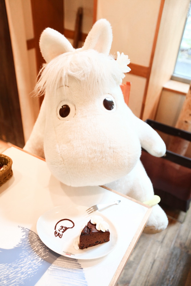 The Cherry Blossom Girl - Moomin cafÃ© Tokyo 12