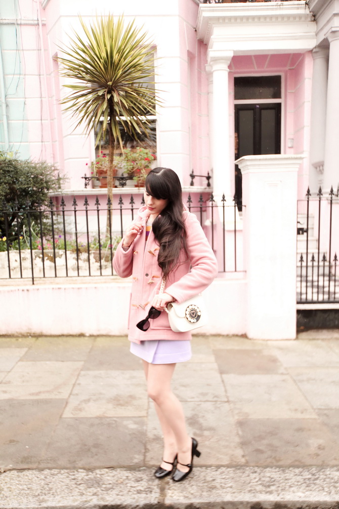 The Cherry Blossom Girl - London pastels 34