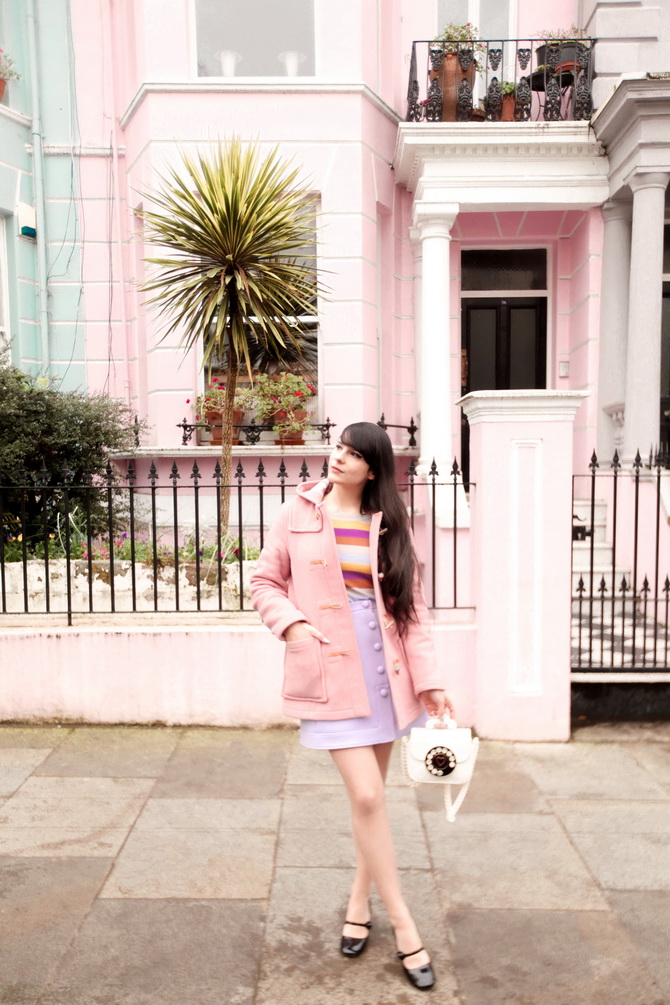 The Cherry Blossom Girl - London pastels 35